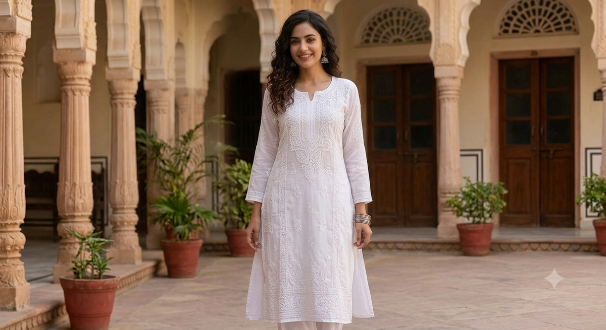 Chikankari Kurti